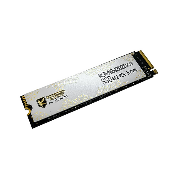 Kingsman SSD 256GB - KM600 ULTRA (3D TLC, M.2 PCIe Gen 3x4, NVMe 1.4, r:3200 MB/s, w:2500 MB/s) Hűtőbordás