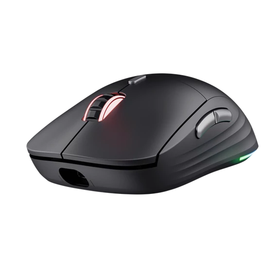 Trust Egér Gamer Vezeték nélküli - GXT926 Redex II (Optikai érzékelő; 200-1000DPI; 6 gomb; RGB; fekete)