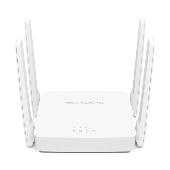 Mercusys Router WiFi AC1200 - AC10 (300Mbps 2,4GHz + 867Mbps 5GHz; 3port 100Mbps, WPA2)