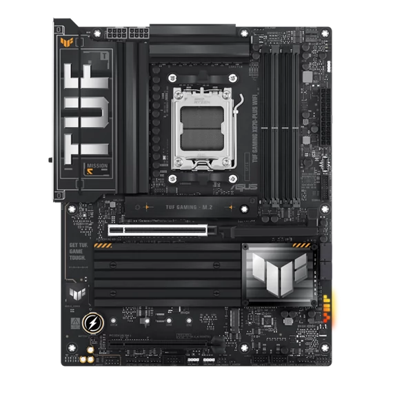 Asus Alaplap - AMD TUF GAMING X870-PLUS WIFI AM5 (X870, ATX, 4xDDR5 8000+MHz, 2xSATA3, 4x M.2, HDMI+USB4)