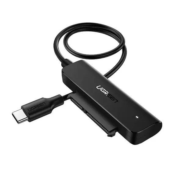 UGREEN USB-C 3.0 és SATA 2.5" adapter, 50 cm (fekete)