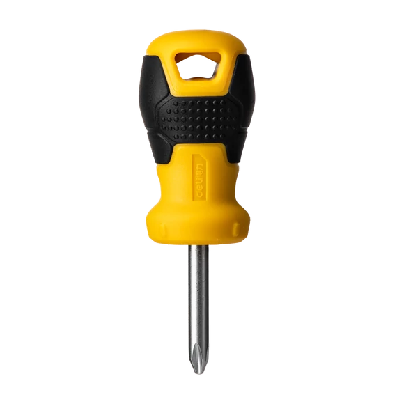 Deli Tools Phillips csavarhúzó EDL636038, PH2x38mm (sárga)