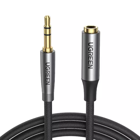 UGREEN AV190 AUX 3,5 mm jack audió hosszabbító kábel, 3 m (fekete)