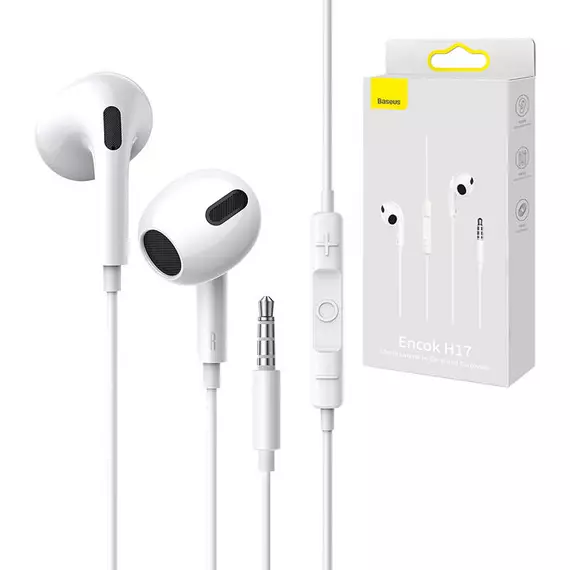 Baseus Encok H17 fülhallgató (fehér)