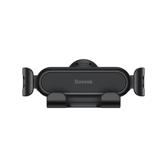 Baseus Gravity Air Vent szellőzőrácsra csíptethető autós telefontartó (fekete)