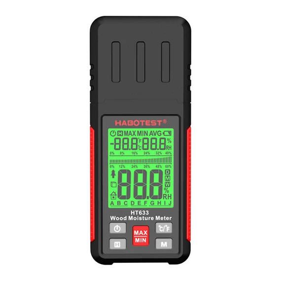 Habotest HT633 digitális fa nedvességmérő