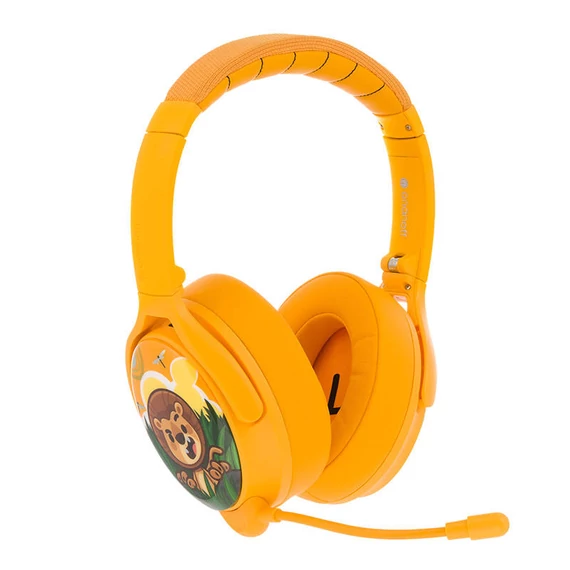 Wireless headphones for kids Buddyphones Cosmos Plus ANC (Yellow)