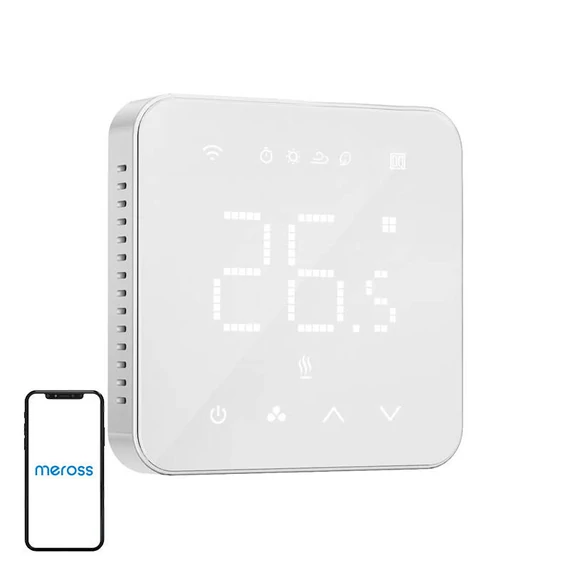 Intelligens WiFi termosztát Meross MTS200HK(EU) (HomeKit)