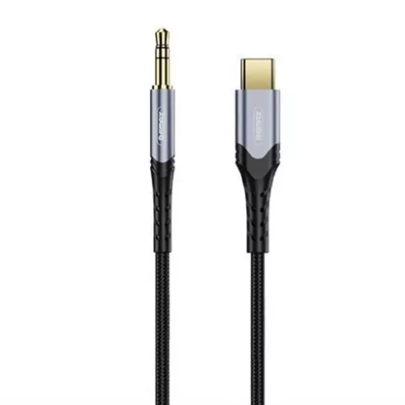 Cable USB-C to mini jack 3,5 mm REMAX Soundy, RC-C015a