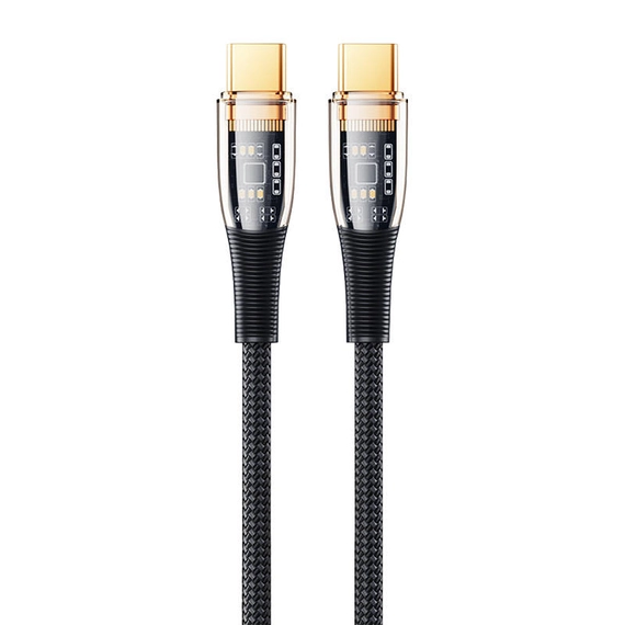 Cable USB-C USB-C Remax Explore, RC-C062, 1,2m, 100W, (black)