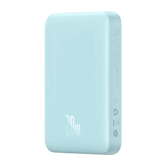 Baseus Magnetic Mini (MagSafe) Powerbank 10000mAh, 20W (kék)