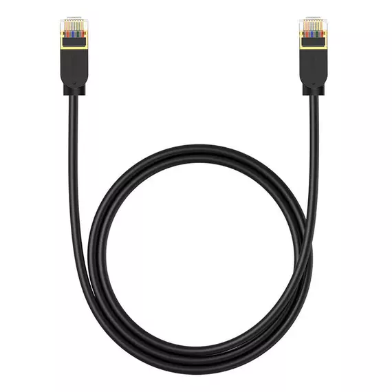 Baseus Ethernet RJ45 kábel, Cat.7, 10Gbs, 1m (fekete)