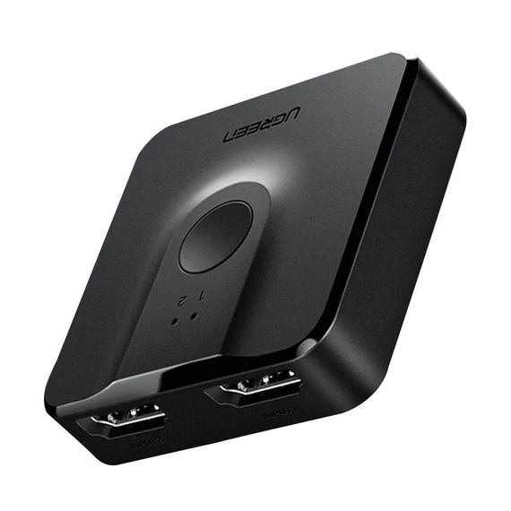 UGREEN 2 az 1-ben HDMI 2.0 switch box, 20cm (fekete)