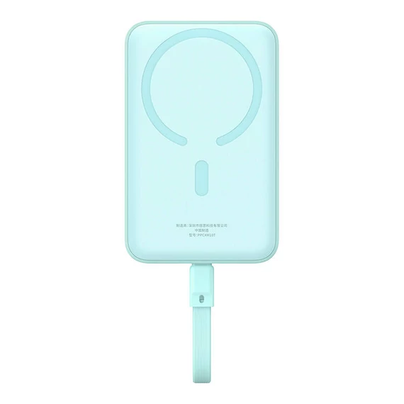 Baseus Magnetic Mini Powerbank, 10000mAh, USB-C 30W, MagSafe (kék)