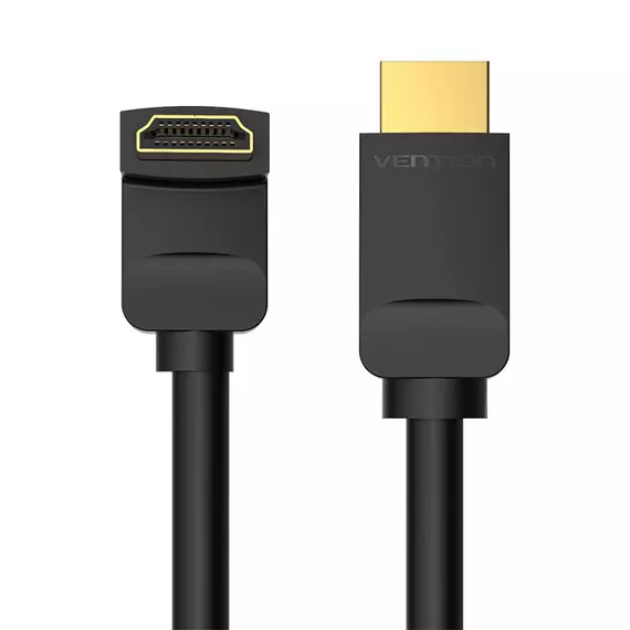 Cable HDMI 2.0 Vention AAQBG 1,5m, Angled 270°, 4K 60Hz (black)