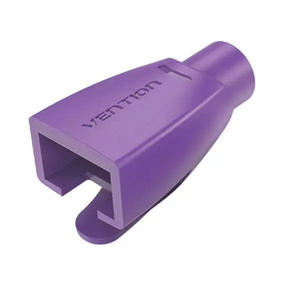 Strain Relief Boots RJ45 Cover Vention ODV0-100 Pack of 100 Purple PVC