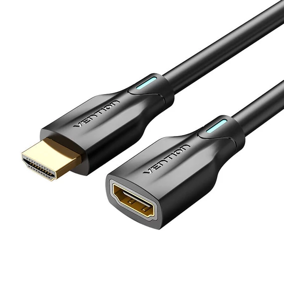 HDMI 2.1 hosszabbító kábel Vention AHBBG, 1.5m, 8K 60Hz/ 4K 120Hz Fekete