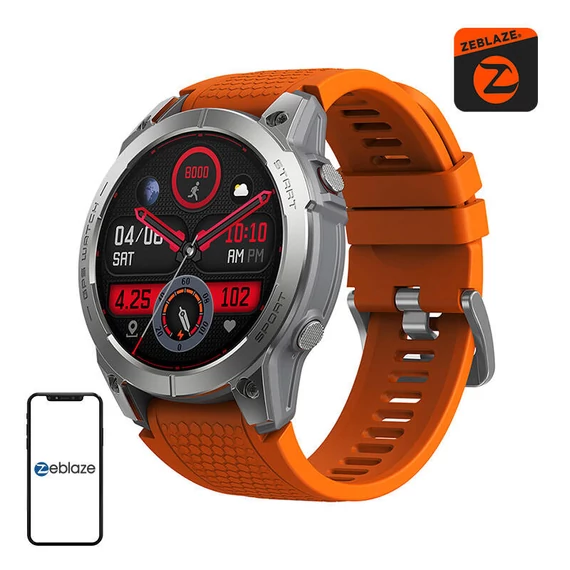 Smartwatch Zeblaze Stratos 3 (narancssárga)
