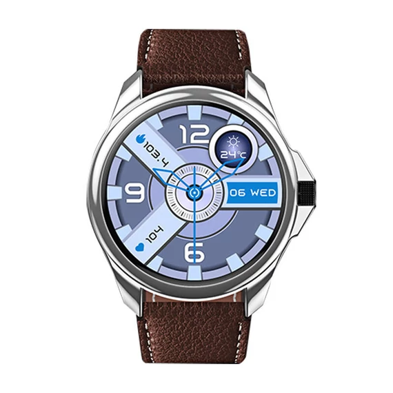 Smartwatch Blitzwolf BW-AT3 (brown leather)