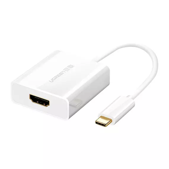 UGREEN 40273 USB-C - HDMI 1.4 adapter, 4K (fehér)
