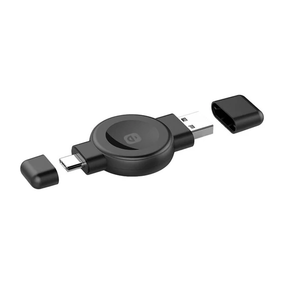 Choetech T606-F vezeték nélküli töltő okosórához (fekete)