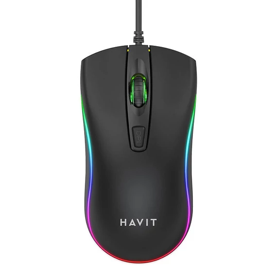 Havit MS72 vezetékes egér (fekete)
