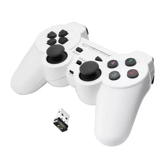 Esperanza EGG108W Wireless Controller (white)