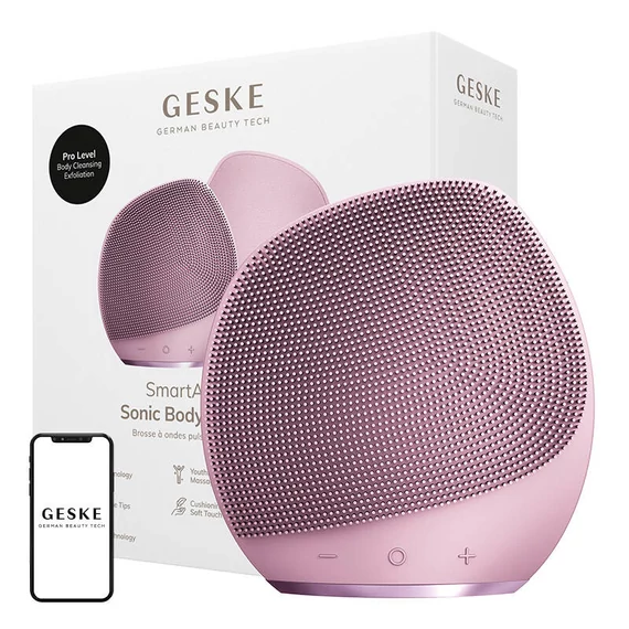 Geske Brush&Intensive Sonic 7 az 1-ben testkefe (rózsaszín)