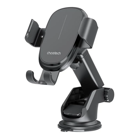 Choetech T203-F gravitációs autós tartó 15W-os töltővel (fekete)