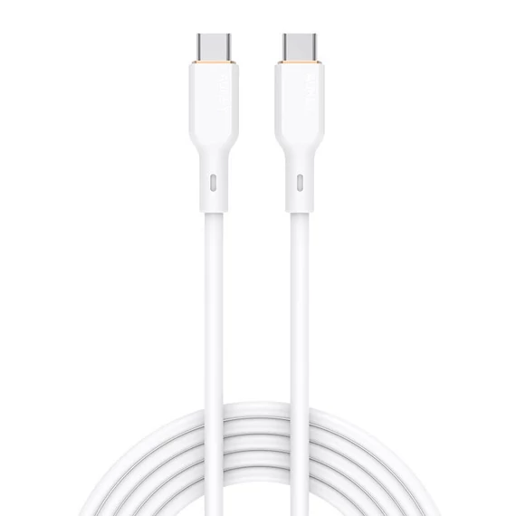 Aukey CB-SCC102 USB-C-USB-C kábel, 100W, 1,8m (fehér)