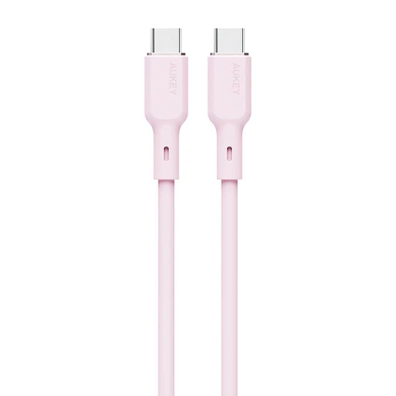 USB-C to USB-C Cable Aukey CB-SCC102, 100W, 1.8m (pink)