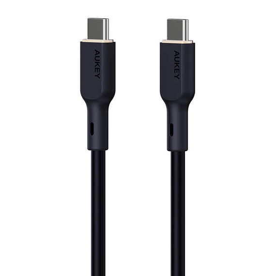 Aukey CB-SCC142 USB-C-USB-C kábel, 140W, 1,8m (fekete)