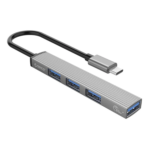 Orico USB-C to USB 3.0 + 3x USB 2.0 Hub Adapter (gray)