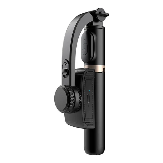 APEXEL Q08d gimbal/állvány világítással (fekete)