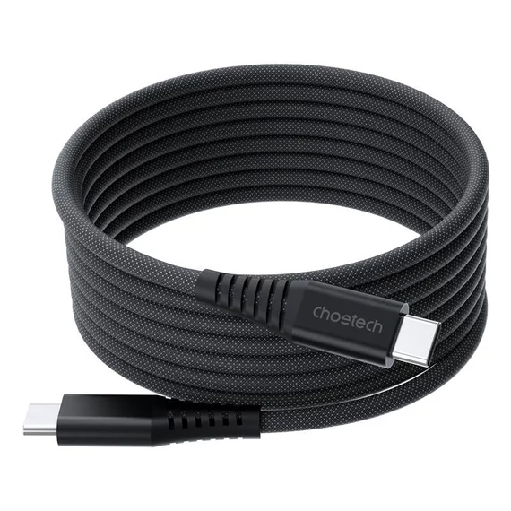 Choetech XCC-1051 USB-C-USB-C kábel, PD, 240W, 1.8m (fekete)