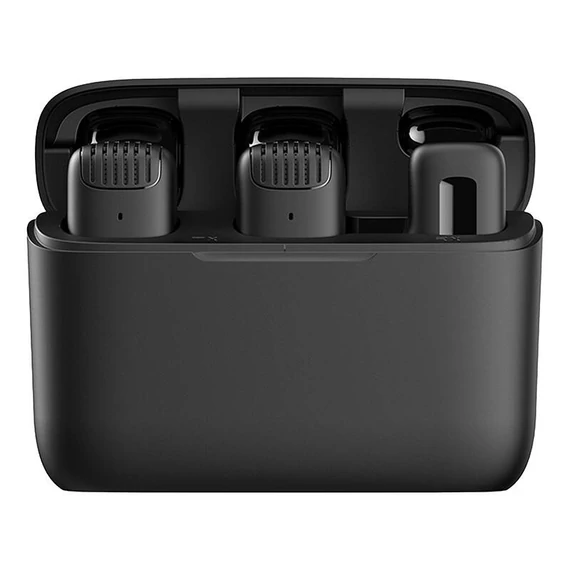 APEXEL APL-MIC008 USB-C mikrofon töltőtokkal, 2 db
