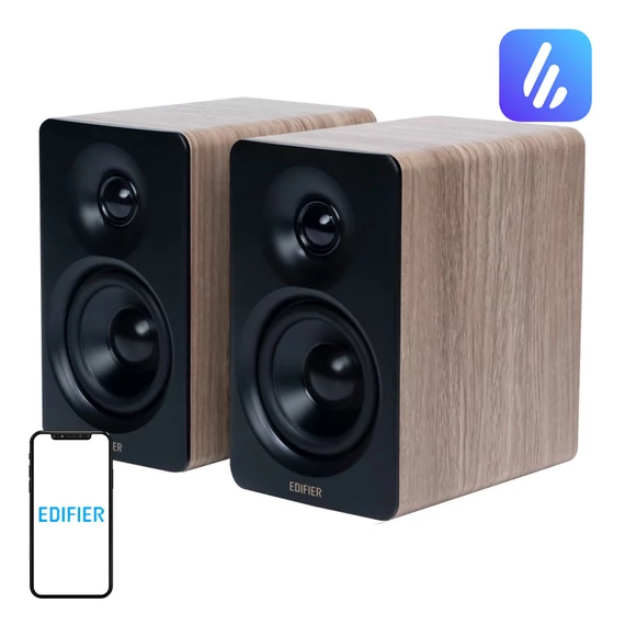 Edifier M60 2.0 hangszórók (barna tölgy)
