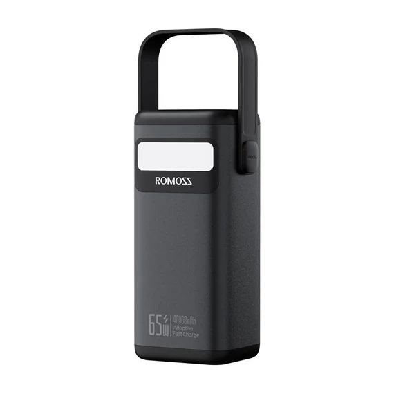 Powerbank Romoss PMT40 40000mAh 65W (fekete)