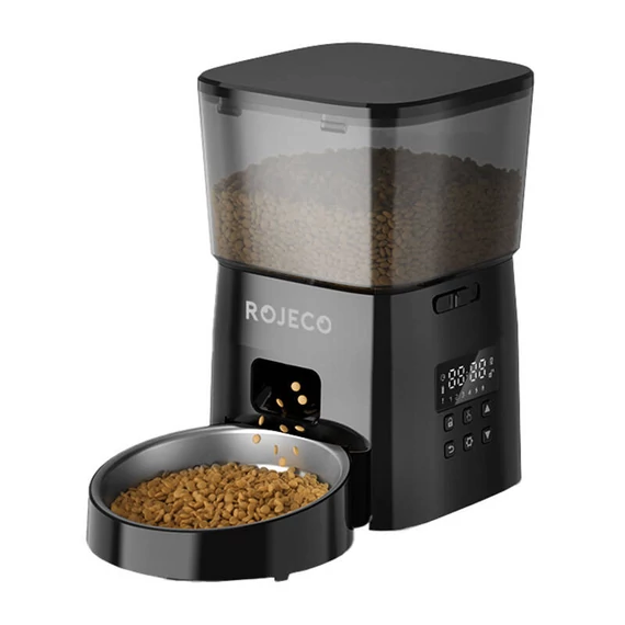 Rojeco 2L automata kisállat etető gombos verziója