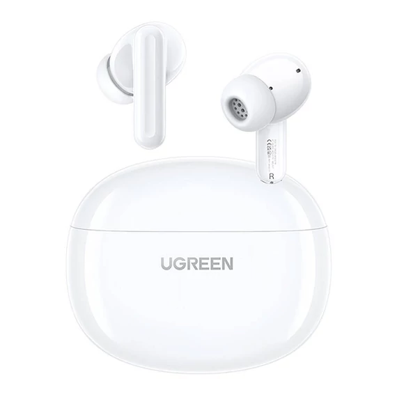 Ugreen HiTune T3C TWS fülhallgató, Bluetooth 5.4, IPX5, mikrofon (fehér)