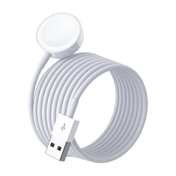 Choetech T401 USB-A Apple Watch töltő (fehér)