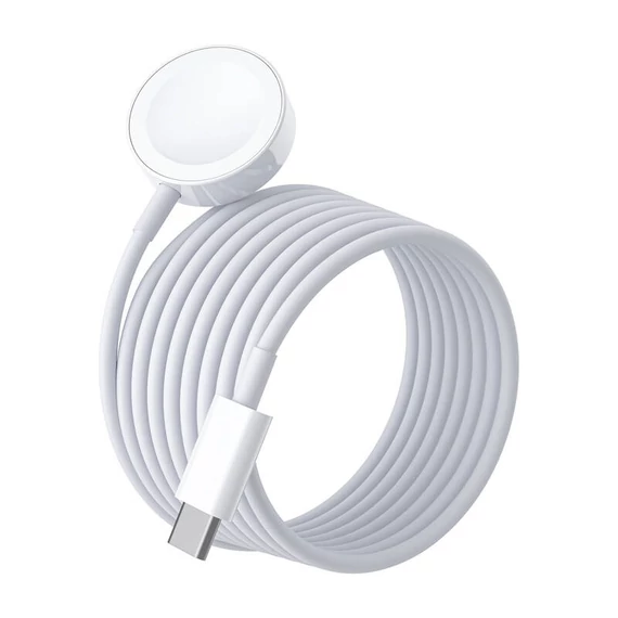 Choetech T400 USB-C Apple Watch töltő (fehér)