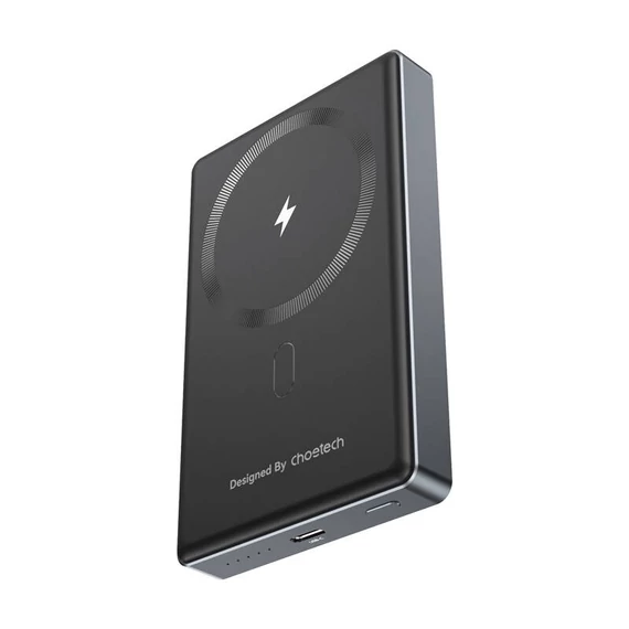 Choetech B739 ultravékony powerbank, 10000mAh, 20W, PD (fekete)