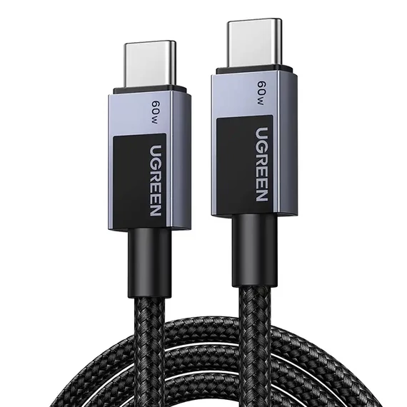 USB-C to USB-C cable Ugreen L524, 60W, PD, 3m (gray)