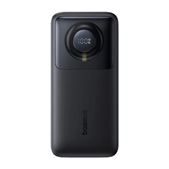 Powerbank Baseus Free2Pull 20000mAh 65W + kábel (czarny)