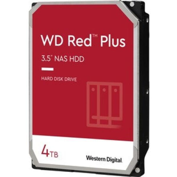 4TB WD 3.5" Red Plus SATAIII winchester (WD40EFPX)