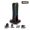 Spirit of Gamer Fejhallgató állvány - SENTINEL (4xUSB2.0, kábelvezetés, csúszásmentes talp, 11 RGB preset)
