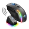 Spirit of Gamer Egér Vezeték nélküli  - ELITE-M50 Black (Optikai, 8000DPI, 1000Hz, 6 programozható gomb, RGB, fekete)