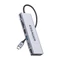 Essager EHB08-QK0G-Z dokkoló állomás HDMI, 2xUSB-A, SD kártya, TF kártya (szürke)