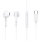 Mcdodo HP-7500 wired headphones, USB-C (white)